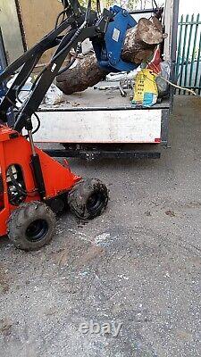 LONDON Skid Steer Loader Rotovator Services AllSite Clearance Stump Removal Work