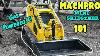 Machpro Mp S300 Cheap Chinese Gas Powered Mini Skid Steer 101 Basic Overview Controls Start Up