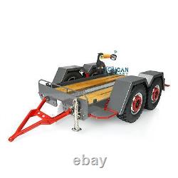 Metal Trailer Plate DIY For 1/14 Scale LESU Skid Steer Hydraulic Loader RC Model