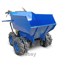 Mini Dumper Power Barrow PayLoad 500kg Load Petrol 196cc 4 Wheel Drive Hyundai