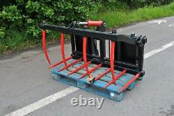 Mini Grab For Compact Tractors + Skid Steers Swl 700kg Free Postage