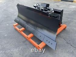 Mini Hydraulic Excavator/Skid Steer Loader 6 Way Blade, 79in