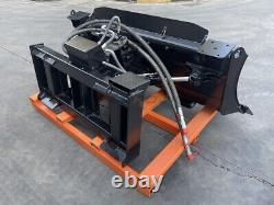 Mini Hydraulic Excavator/Skid Steer Loader 6 Way Blade, 79in