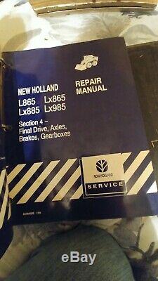 New Holland L865 LX865 LX885 LX985 Skid Steer Loader Shop Service Repair Manual