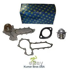 New Kubota V1902 WATER PUMP with Thermostat