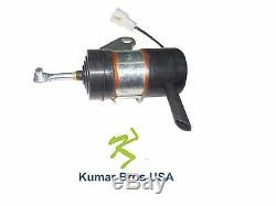 New Kumar Bros USA Fuel Shut Off Solenoid for Bobcat 324 KUBOTA D722