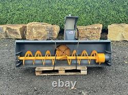 New Stanley 7ft Hydraulic Snow Blower Skidsteer Mounted / Gritter/Bobcat/JCB