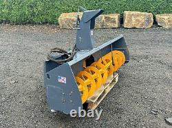 New Stanley 7ft Hydraulic Snow Blower Skidsteer Mounted / Gritter/Bobcat/JCB