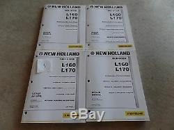 OEM New Holland L160 L170 Skid Steer Loader Factory Service Repair Manual