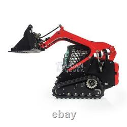 On Sale 114 LESU RC Hydraulic Aoue-LT5 Tracked Skid-Steer Metal Loader RTR