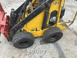 Opico M10 Skidster Skid Steer Wheeled Mini Loader Forklift Honda Engine