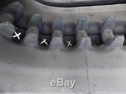 Pair Of Rubber Tracks To Suit Case Skid Steer/compact Track Loader 440 Etc