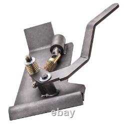 Pair of Skid Steer Quick Tach Conversion Adapter For Latch Box Weld On QTK