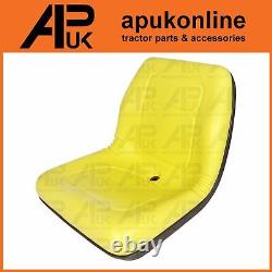 Pan Seat in Yellow Digger Dumper Mini Excavator Plant for JCB Bobcat Skid Steer