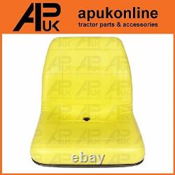 Pan Seat in Yellow Digger Dumper Mini Excavator Plant for JCB Bobcat Skid Steer