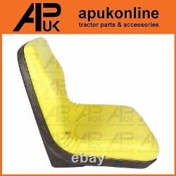 Pan Seat in Yellow Digger Dumper Mini Excavator Plant for JCB Bobcat Skid Steer