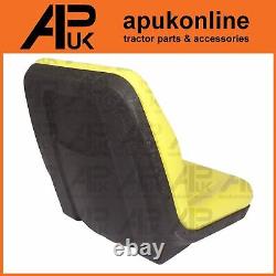 Pan Seat in Yellow Digger Dumper Mini Excavator Plant for JCB Bobcat Skid Steer