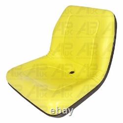 Pan Seat in Yellow Digger Dumper Mini Excavator Plant for JCB Bobcat Skid Steer