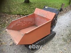 Petrol 500kg Payload Tracked Mini Site Dumper / Power Barrow