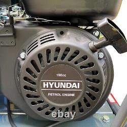 Petrol 500kg Payload Tracked Mini Site Dumper / Power Barrow HYTD500 Hyundai