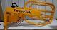 Powertek Skid Loader Steer Hydraulic Bale Grabber Gripper Squeeze