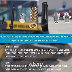 Quick Attach Coupler Latch Kit for Case New Holland Skid Steer Loader 9829733