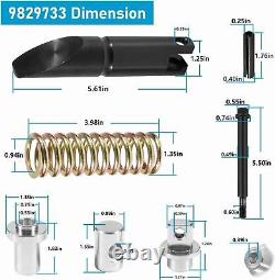 Quick Attach Coupler Latch Kit for Case New Holland Skid Steer Loader 9829733