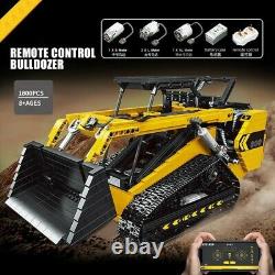 Remote Control Bulldozer APP RC Skid Steer Loader Building Block Car Toys NEW