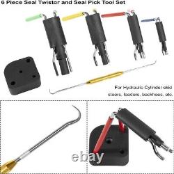 Rod Seal Install Tool Set For Hydraulic Cylinder Skid Steers, Loaders, Backhoes
