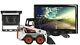 Skid Steer Bobcat Backup Camera + Monitor 12v 24v Skidsteer No Bracket Or Arm