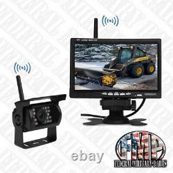 SKID STEER BOBCAT Backup Camera + Monitor 12V 24V SKIDSTEER NO BRACKET OR ARM