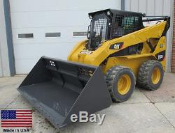SNOW BUCKET Commercial Med Duty for Skid Steer & Other Loaders 96