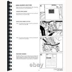 Service Manual Fits Bobcat Skid Steer Loader Model T136