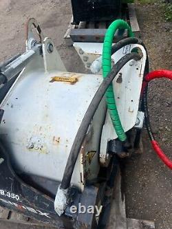 Simex PLB350 Tarmac Patch Planer £4500+vt Skidsteer Digger loader attachment 3cx