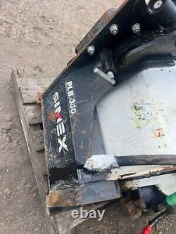 Simex PLB350 Tarmac Patch Planer £4500+vt Skidsteer Digger loader attachment 3cx