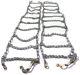 Skid Steer Uni-loader Tire Chains Twist Link Hardened 12-16.5 12x16.5