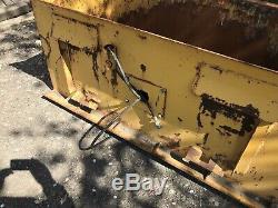 Skid steer bobcat tarmac hydraulic paver attachment