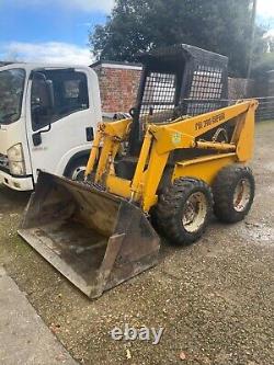 Skid steer loader, FAI 340, bucket and pallet forks