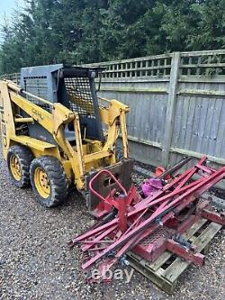 Skidsteer Loader Digger Bucket Forks