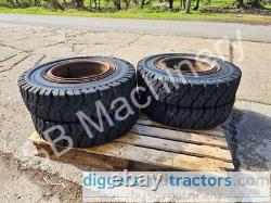 Solid Skid Steer Wheels £480 Including VAT