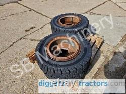 Solid Skid Steer Wheels £480 Including VAT