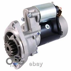 Starter Motor Fits Mustang Skid Steer Loader 930 88-89 930A 89-96 S13-124 S13-94