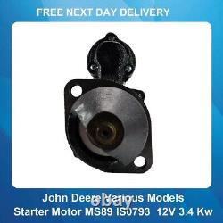 Starter Motor For John Deere Skid Steer Loaders See Full Listing In Description