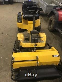 Stiga Comfort Rwd With Flail Mower, Trade For Skid Steer Loader Or Cash