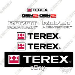 TEREX R070T Decal Kit Skid Steer