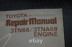 TOYOTA 3SDK3 3SDK4 Skid Steer Loader 3TN66 3TNA68 Engine SERVICE Manual repair