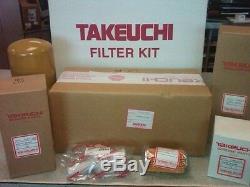 Takeuchi Tb228, Tb235, Tb250 Annual Filter Kit Oem