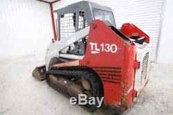 Takeuchi Tl130 Skid Steer Track Loader, 69 Hp, Open Rops, Ready To Go To Work