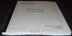 Takeuchi Ts50v Ts60v Skid Steer Loader Service Shop Repair Workshop Manual Book