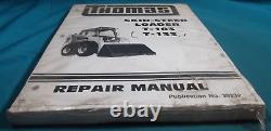 Thomas T-103 T-133 Skid Steer Loader Service Shop Repair Workshop Manual